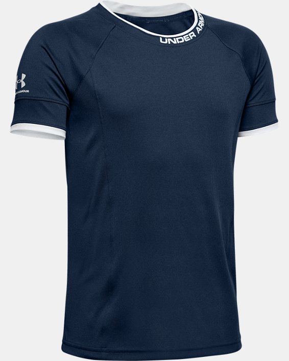 Boys' UA Challenger III Training Shirt, Blue, pdpMainDesktop image number 0